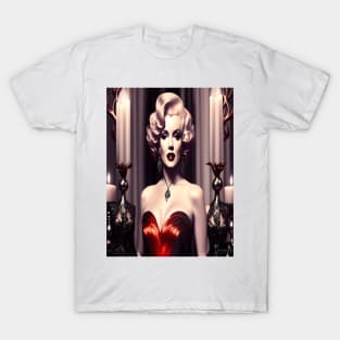 Marilyn Monroe Gothic Candles T-Shirt